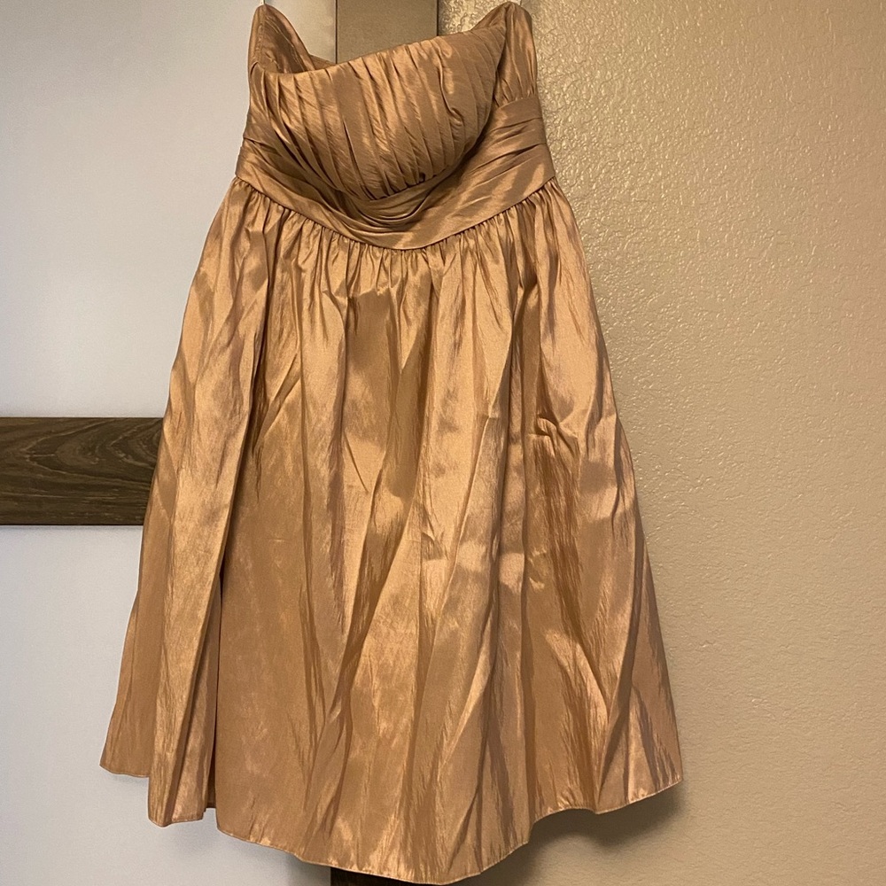 Champagne cocktail/ wedding dress.